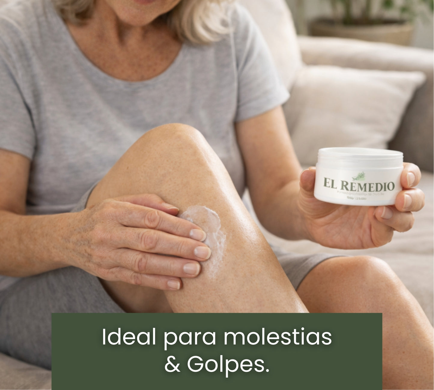 El Remedio 100gr – Pomada para Dolor Muscular y Golpes con Alivio Rápido