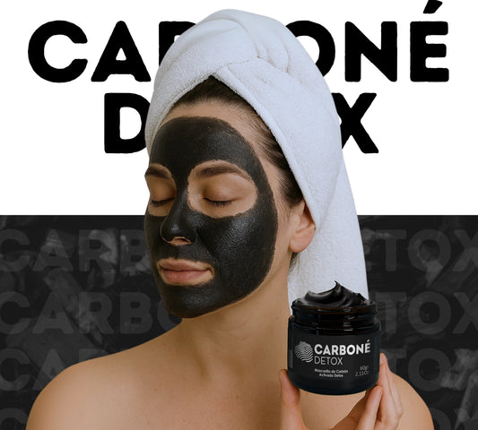Carboné Detox 60g. | Mascarilla Facial de Carbón Activado para Limpieza Profunda, Eliminación de Impurezas y Control Total de Grasa en la Piel