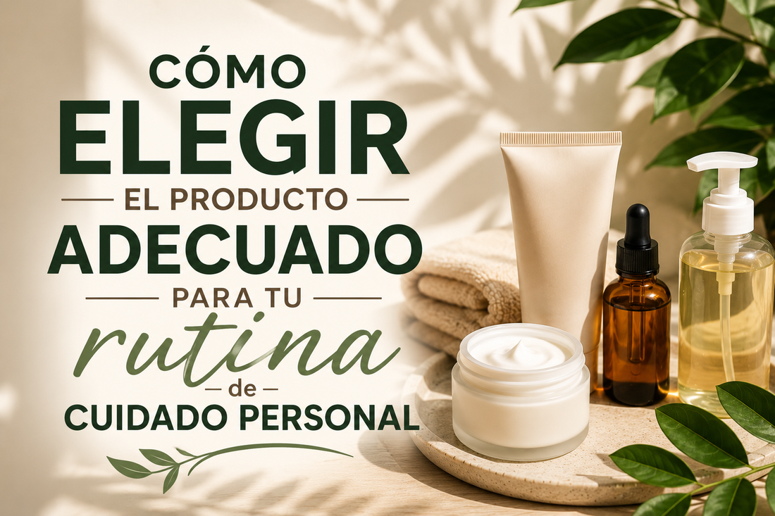 Cómo elegir el producto adecuado para tu rutina de cuidado personal
