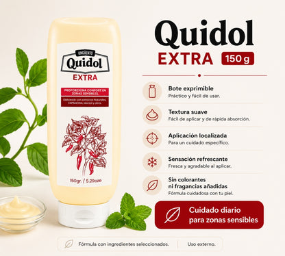 Quidol Extra pack de 2 | Alivio del dolor nervioso, ardor y hormigueo
