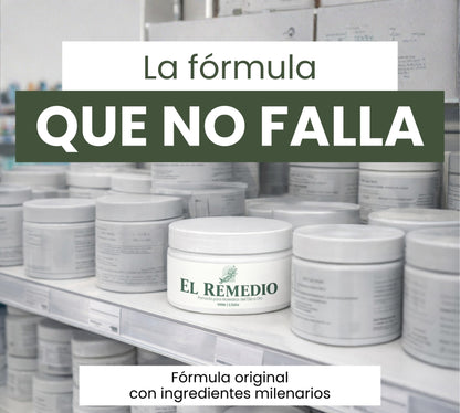 El Remedio 100gr – Pomada para Dolor Muscular y Golpes con Alivio Rápido