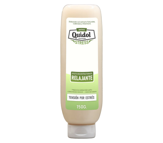Quidol Stress 150g. | Ungüento Relajante para Cuello y Nuca – Alivia la Tensión, Reduce el Estrés y Ayuda a Dormir Mejor