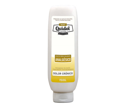 Quidol Ungüento 150gr. | Alivio Rápido para Dolor Muscular, Articular y Golpes – Efecto Frío y Calor