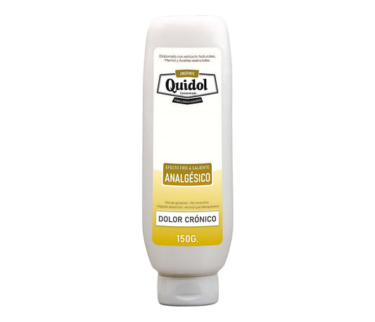 Quidol Ungüento 150gr. | Alivio Rápido para Dolor Muscular, Articular y Golpes – Efecto Frío y Calor