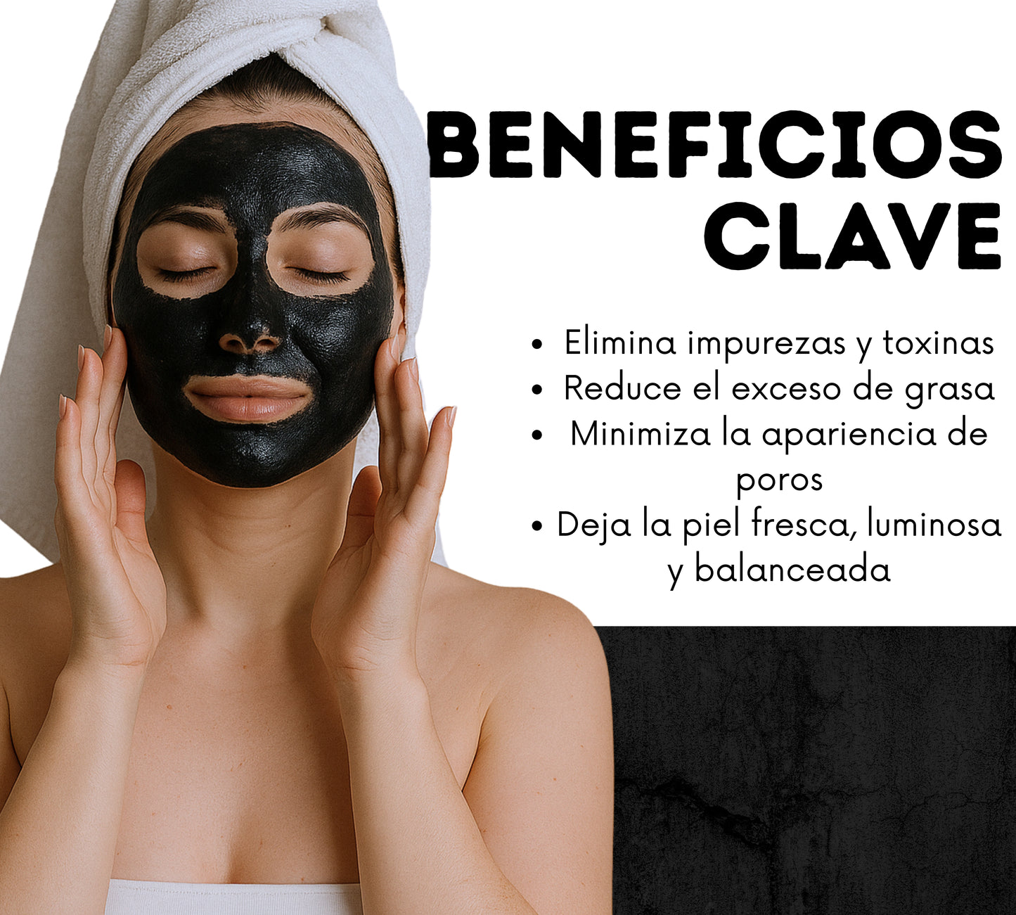 Carboné Detox 60g. | Mascarilla Facial de Carbón Activado para Limpieza Profunda, Eliminación de Impurezas y Control Total de Grasa en la Piel