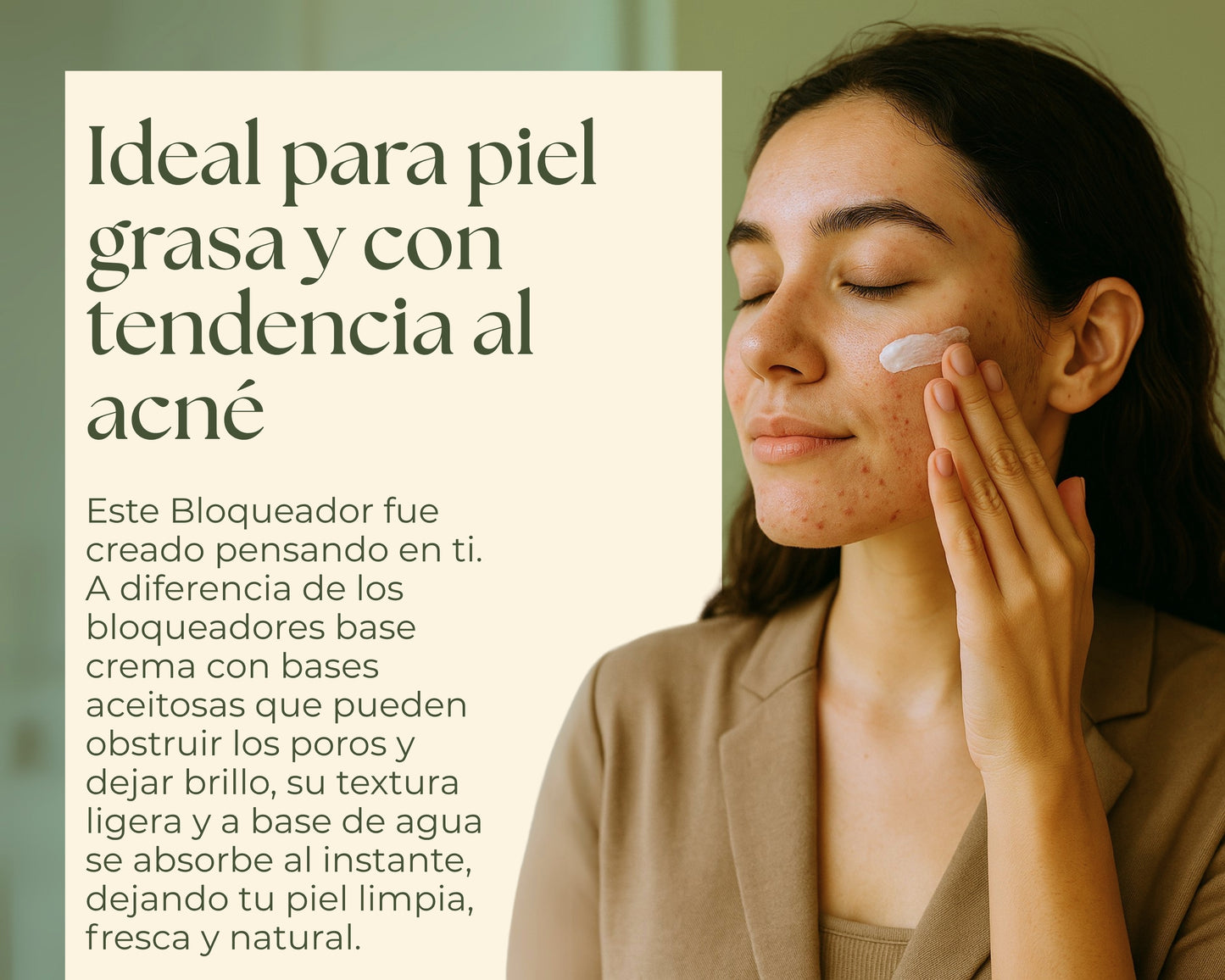 Sunnè 100ml. | Bloqueador solar facial en gel FPS 30 – Protección contra sol y luz azul – Control de grasa, uso diario y acabado mate
