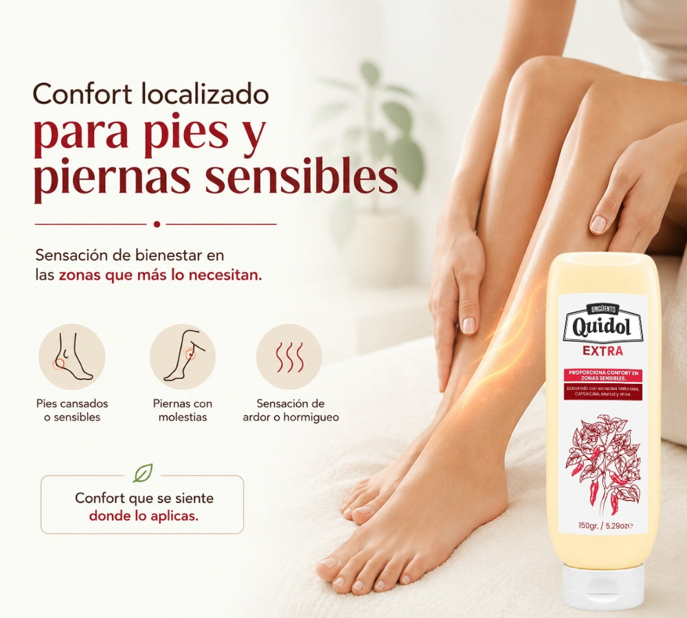 Quidol Extra pack de 3 | Alivio del dolor nervioso, ardor y hormigueo