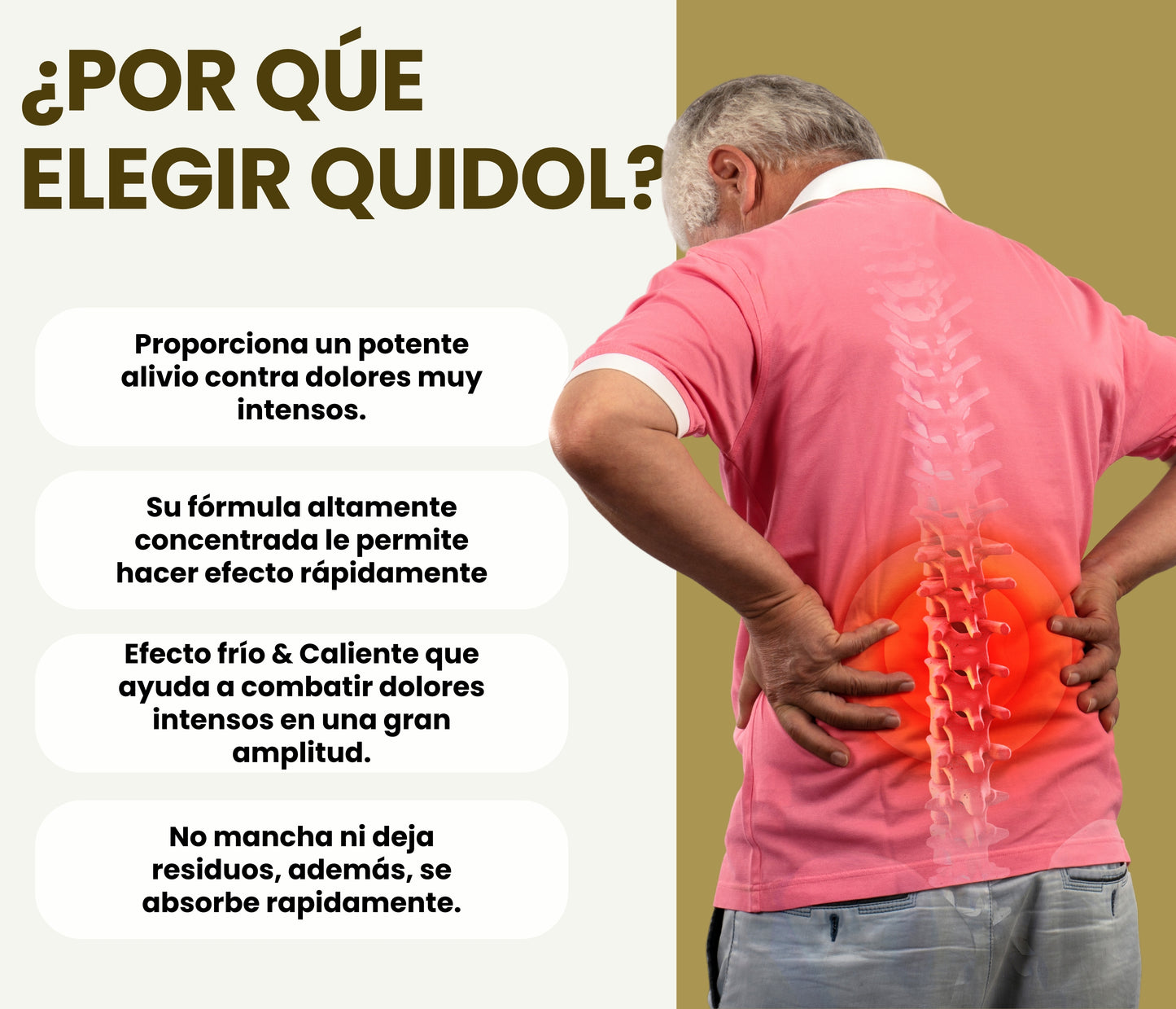 Quidol Ungüento 150gr. | Alivio Rápido para Dolor Muscular, Articular y Golpes – Efecto Frío y Calor