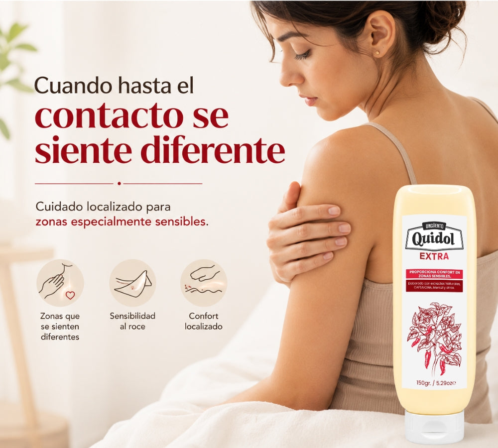 Quidol Extra pack de 3 | Alivio del dolor nervioso, ardor y hormigueo