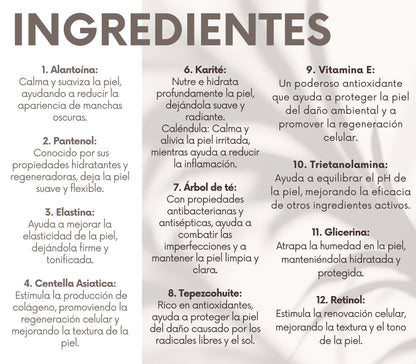 Clear Tone 50g. | Crema Despigmentante para Axilas, Rodillas, Codos, Cuello, Rostro y Manos – Ayuda a Aclarar Manchas por Sol, Edad y Desequilibrios Hormonales