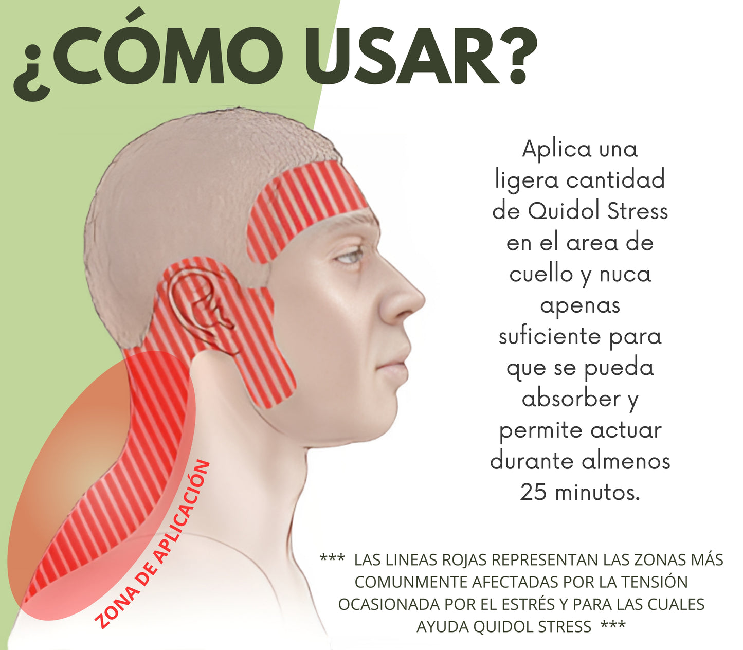 Quidol Stress 150g. | Ungüento Relajante para Cuello y Nuca – Alivia la Tensión, Reduce el Estrés y Ayuda a Dormir Mejor
