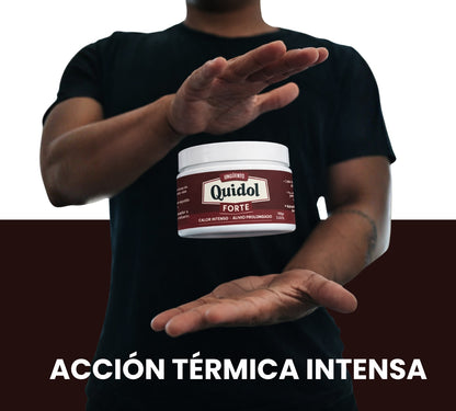 Quidol Forte Ungüento 100gr. – Calor Extremo de Acción Profunda para Músculos y Articulaciones