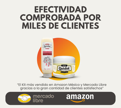 Kit Quidol Original 120 g + Quidol Extra 150 g | Para dolor muscular, articular y nervioso