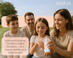Soléva 250ml | FPS 30 Hidratación Profunda. Protección Inteligente.