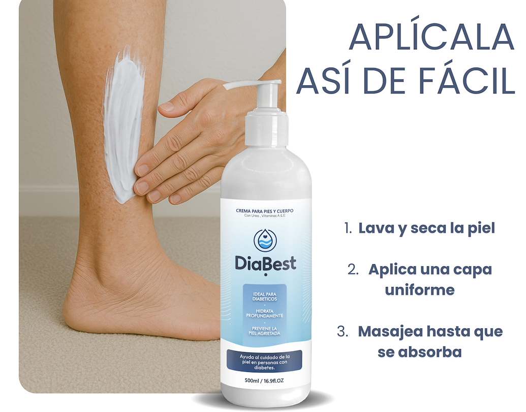 DiaBest 500ml | Hidratación Intensiva para Piel Seca y Delicada