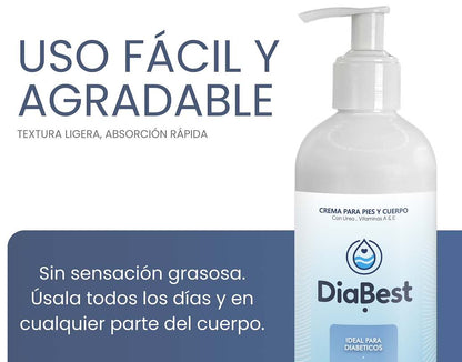 DiaBest 500ml | Hidratación Intensiva para Piel Seca y Delicada
