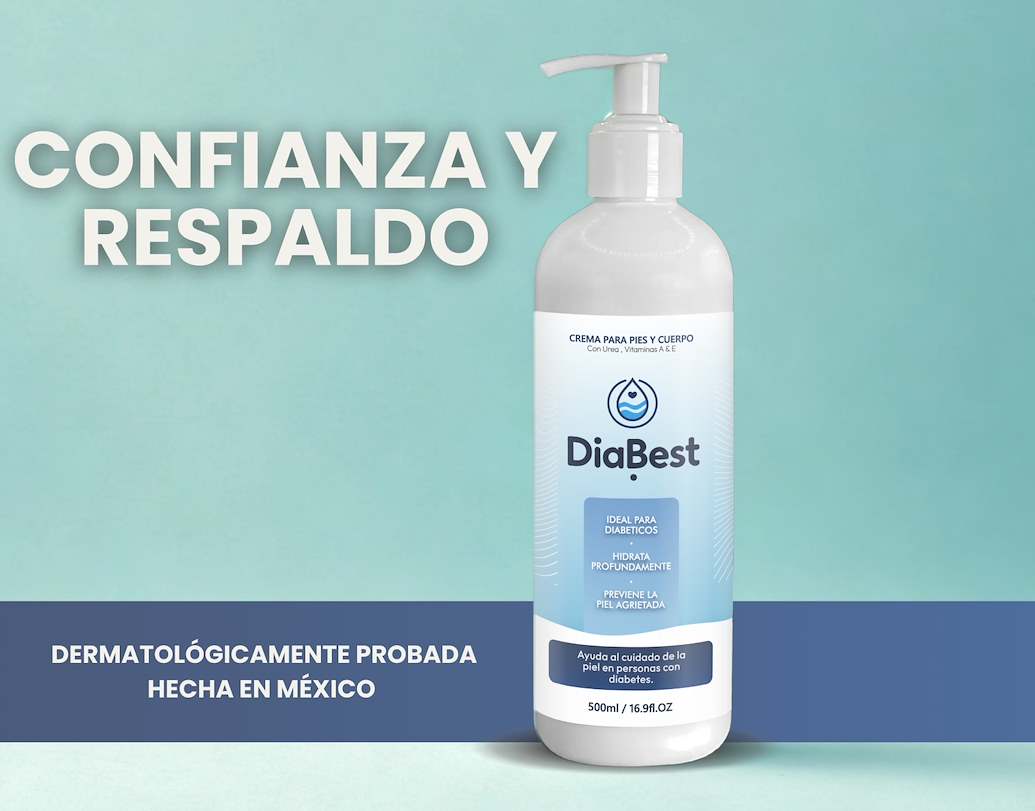 DiaBest 500ml | Hidratación Intensiva para Piel Seca y Delicada