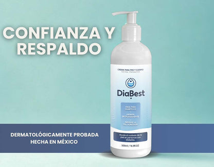 DiaBest 500ml | Hidratación Intensiva para Piel Seca y Delicada